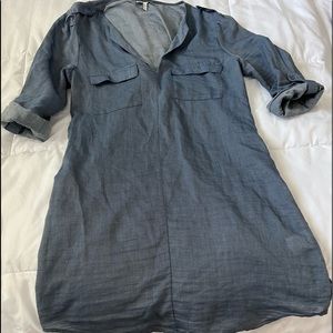 Like new Joie (Light weight) Jean Dress comes with slip dress also. Size S.